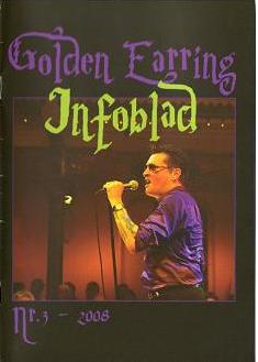 Golden Earring fanclub magazine 2008#3 front cover